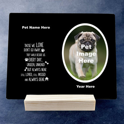 Pet Memory Photo Frame-Dog