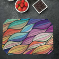 Placemats, Coaster and Trivet Set - Abstract Colorful Pattern