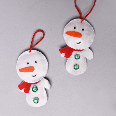 Snow Bae Christmas Tree Ornaments - Set of 2