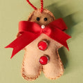 Ginger Bread Man Ornament - Set of 4