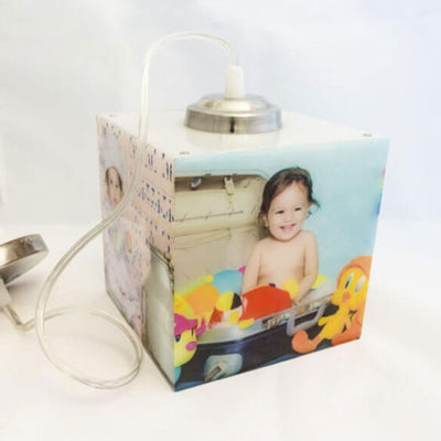 Custom Cube Photo Lamp