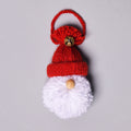 Fall Feather Gnome Christmas Tree ornaments - Set of 4