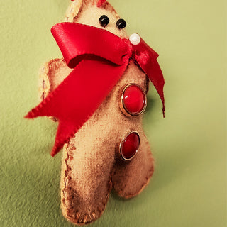 Ginger Bread Man Ornament - Set of 2