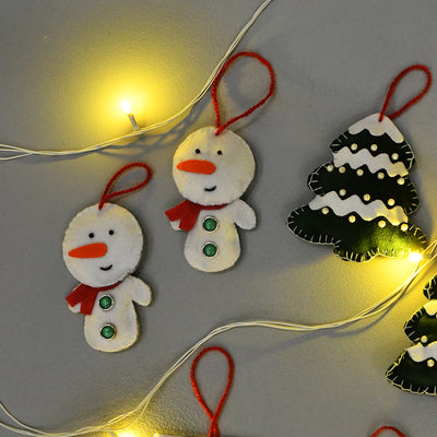 Snow Bae Christmas Tree Ornaments - Set of 2