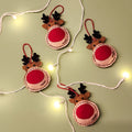 Rudolf The Reindeer Tree Ornaments - Set of 4