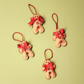 Ginger Bread Man Ornament - Set of 4