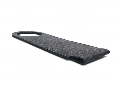 Bottle Cover Dark Grey- Felt Series