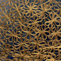 Metal Floral Crochet Basket
