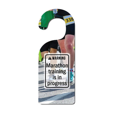 Marathon Training Door Hanger