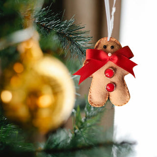 Ginger Bread Man Ornament - Set of 2