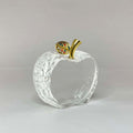 Engraved Apple Crystal