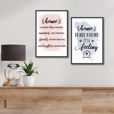 Home Poster- Set of 2