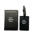 Passport Cover - Luggage Tag - Initial Gift Set