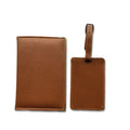 Passport Cover - Luggage Tag - Initial Gift Set