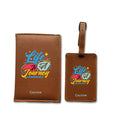 Passport Cover - Luggage Tag - Journey Gift Set