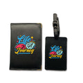 Passport Cover - Luggage Tag - Journey Gift Set