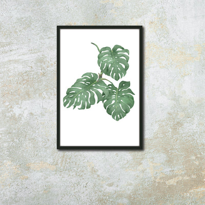 Leaves on Poster- Set of 3