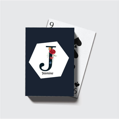 Playing Cards - Initial & Name