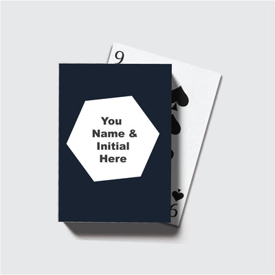 Playing Cards - Initial & Name