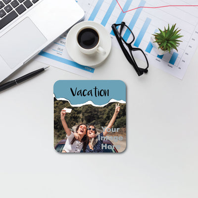 Vacation Photo Coaster