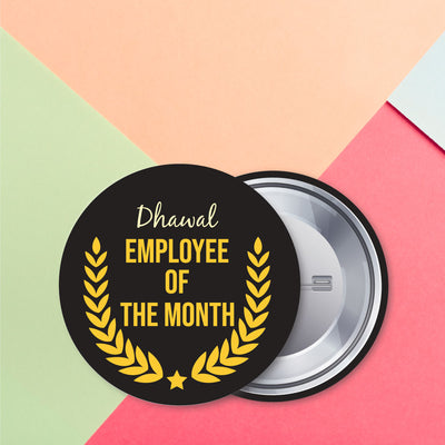 Employee of The Month Badge Set of 10