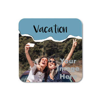 Vacation Photo Coaster