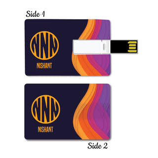 Pen Drive Initial and Name
