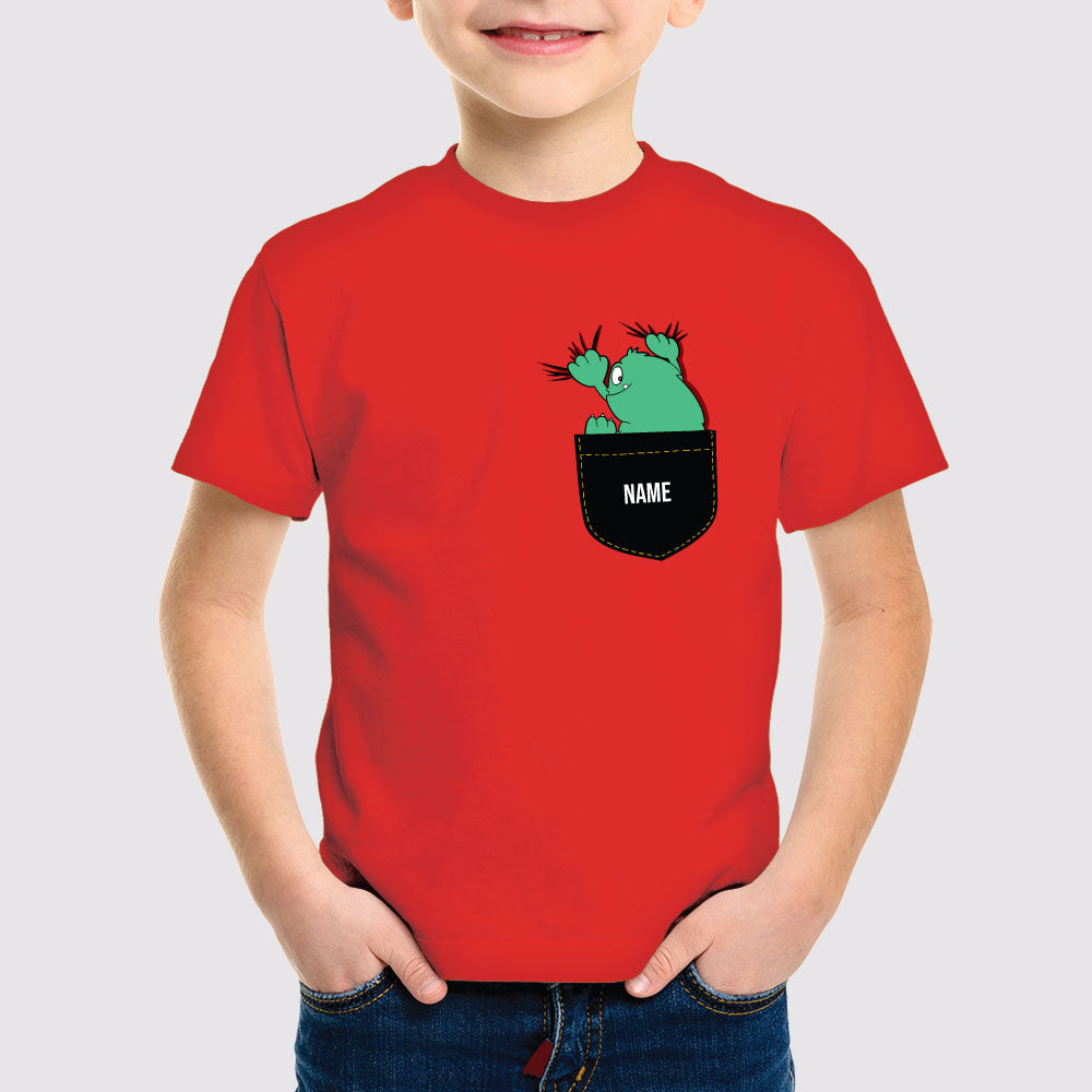 T shirt store with pocket