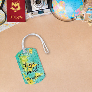 Travel the World Luggage Tag
