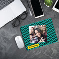 Hashtag and Photo Mouse Pad