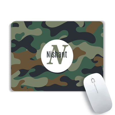 Your Initial and Name Mouse Pad