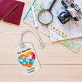 Traveler at Heart Luggage Tag