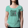Coffee Obsessed Women T-Shirt