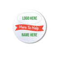 Here To Help - Logo Badge Set of 10