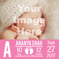 Baby Photo Canvas Print