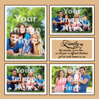 Big Family Photo Canvas Print