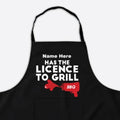 Licence To Grill Customise Apron