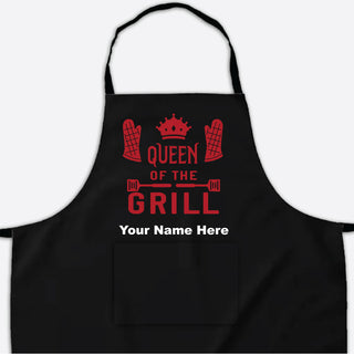Queen of The Grill Customise Apron
