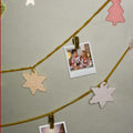 Classic Ceramic Christmas Photo Garland