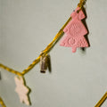 Classic Ceramic Christmas Photo Garland