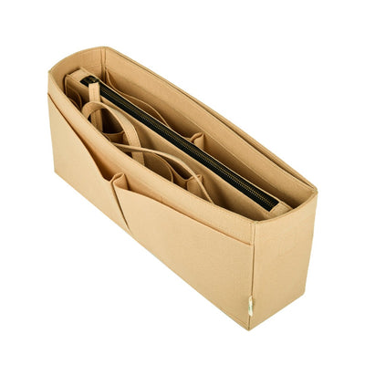 Beige Felt Purse Organiser