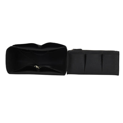 Black Felt Purse Organiser