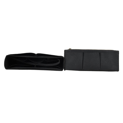 Black Felt Purse Organiser