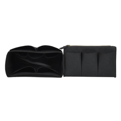 Black Felt Purse Organiser