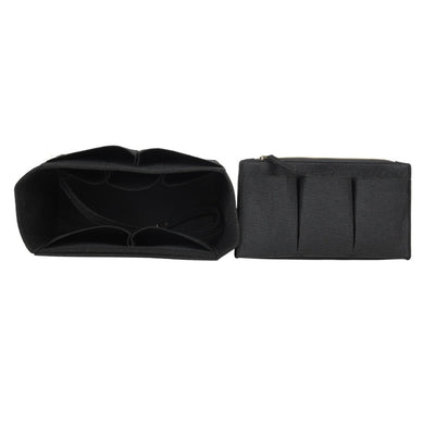 Black Felt Purse Organiser