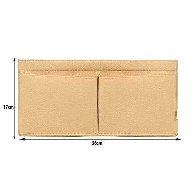 Beige Felt Purse Organiser