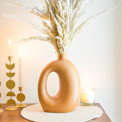 Terracotta Acadia Stoneware Vase