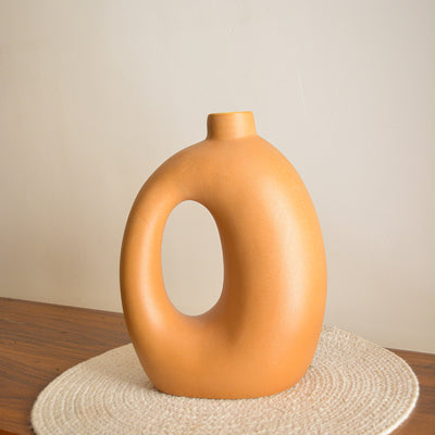 Terracotta Acadia Stoneware Vase