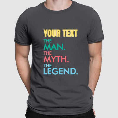 Grandpa The Legend Men T-shirts