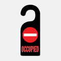 Occupied Door Hanger